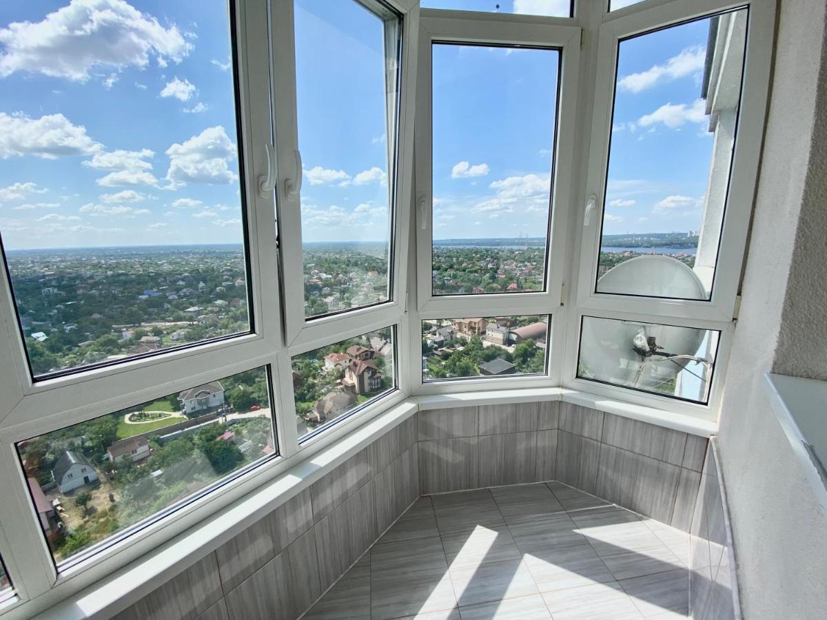 Apartments With Dnipro View 키예프 외부 사진